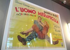 Wonder Man (L'Uomo Meraviglia) poster at the Quad Bar - Danny Kaye as Edwin Dingle: "I'd like a pint of Prospect Park!"